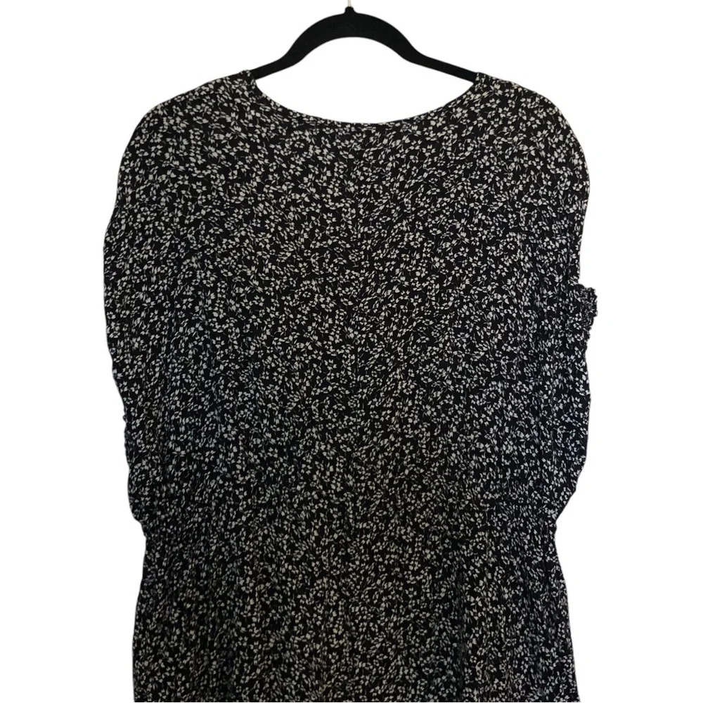 Free People One Fine Day Mini Dress in Black Combo